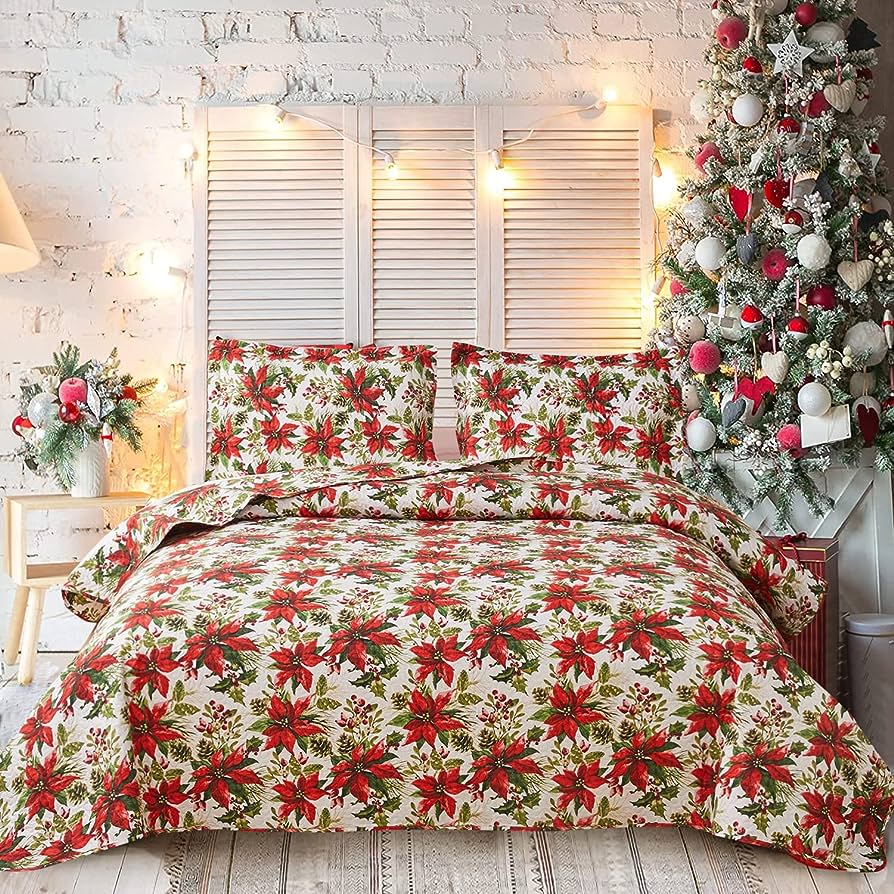 Christmas bedding
